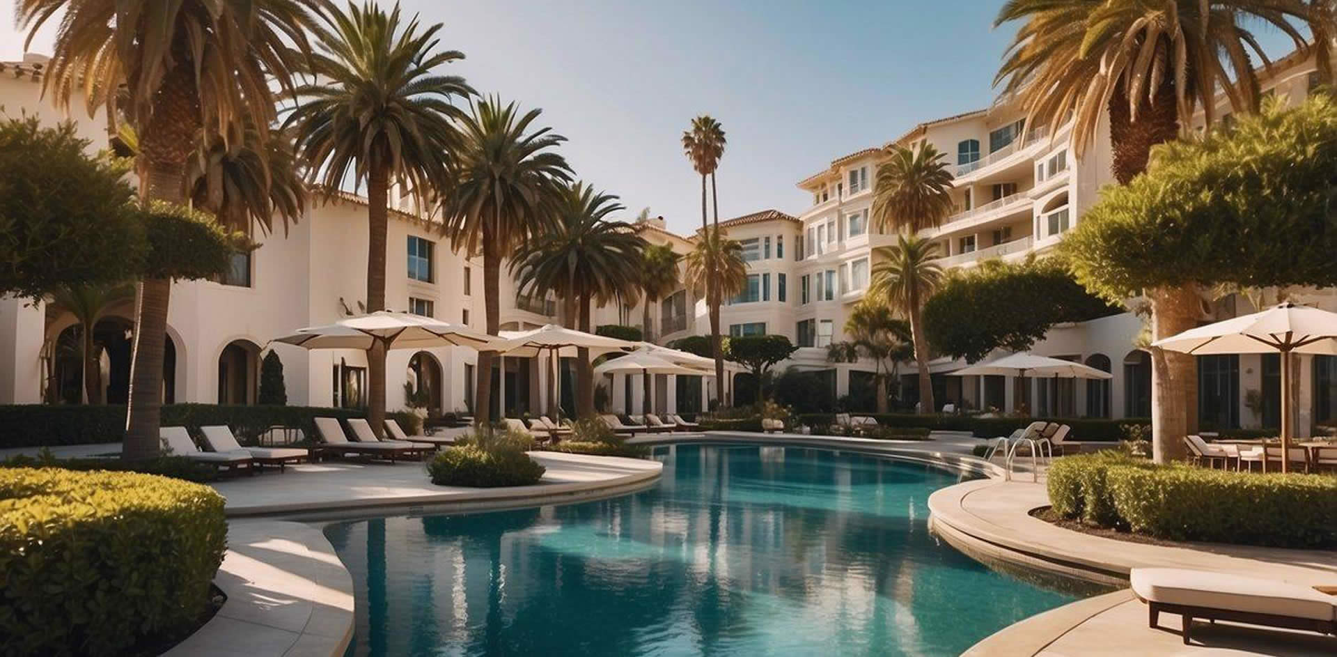 The luxurious resort hotels in Los Angeles for 2024 are nestled in picturesque locations, easily accessible with lush landscaping and stunning architecture