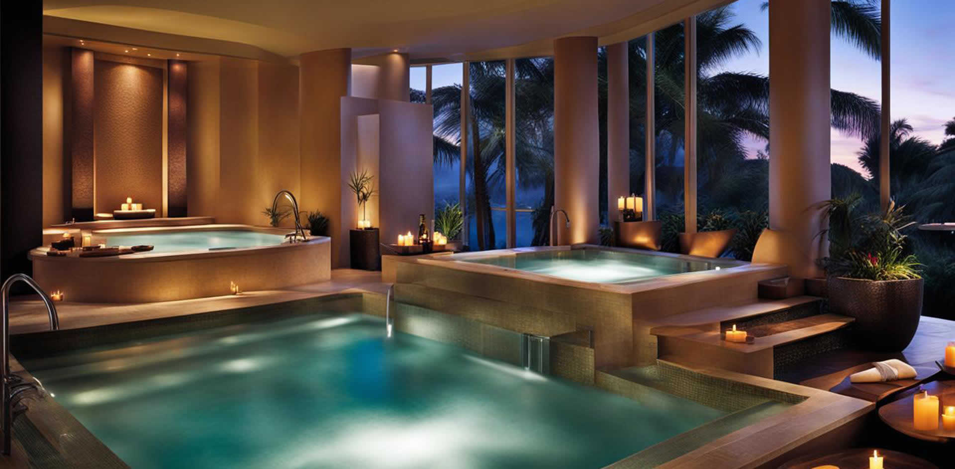 Relaxing at The Ritz-Carlton Spa